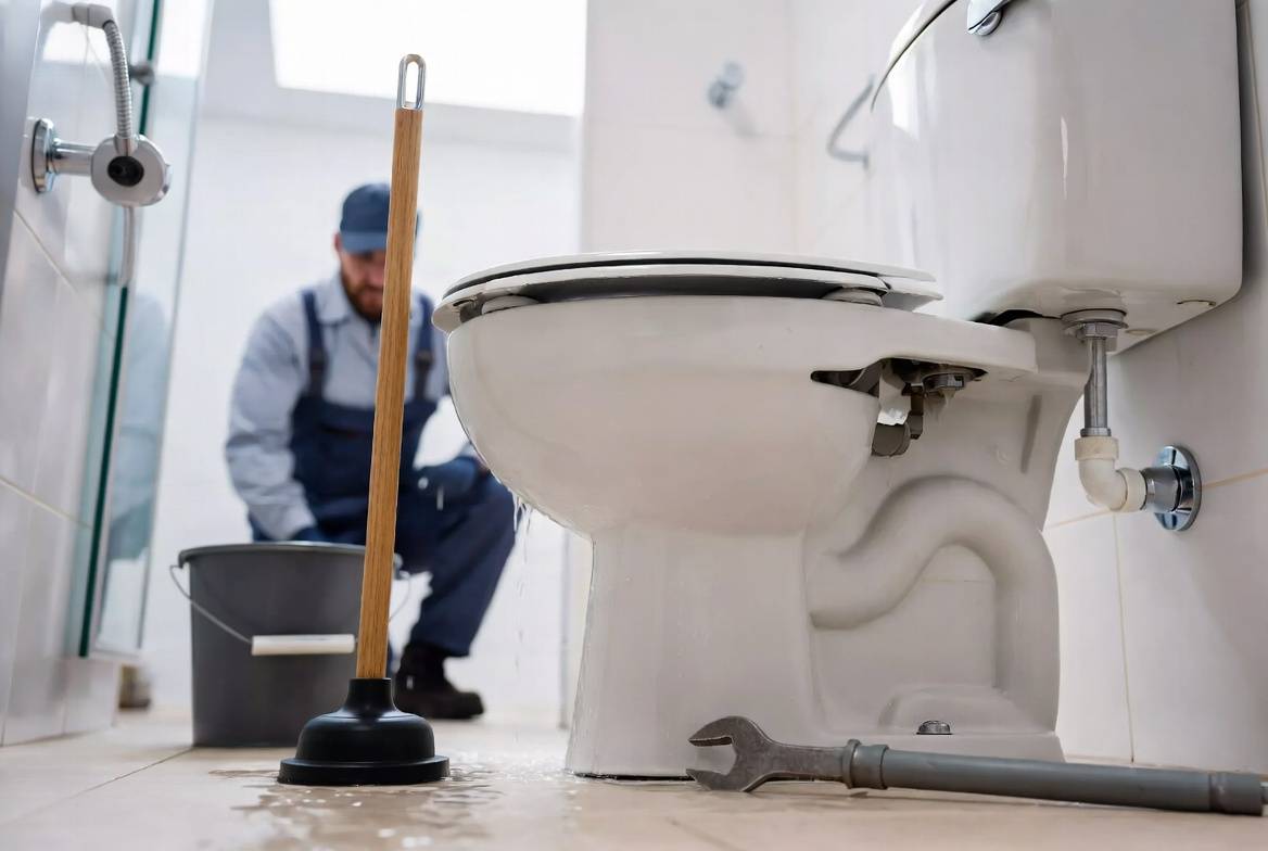 Oprava WC - kedy zavolať profesionála?